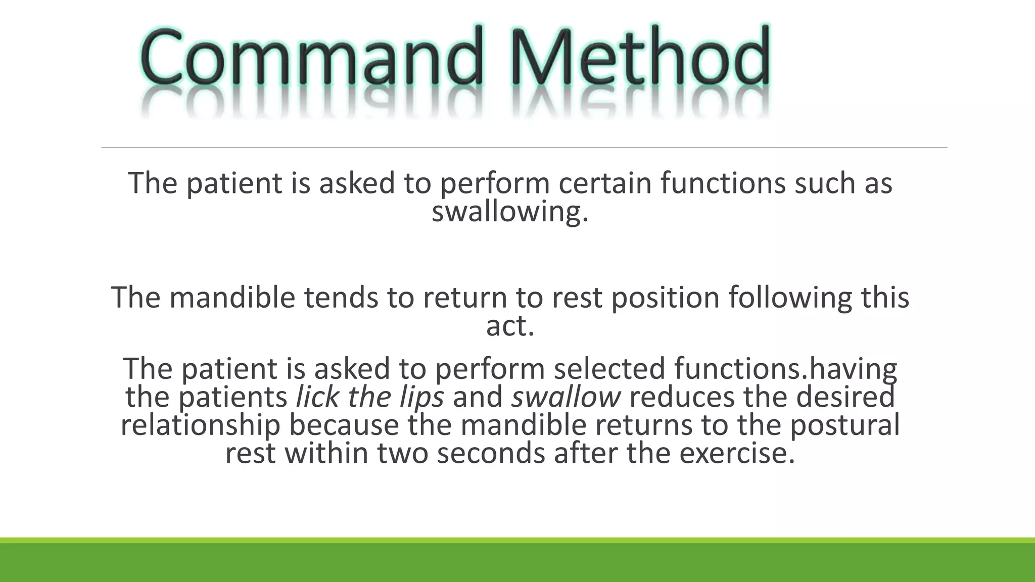 functional examination | PPTX