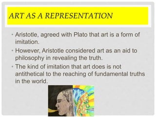 Truth In Art Functions and Philosophical Perspectives on Art | PPTX
