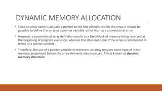 Comprehensive Guide to Functions, Arrays, and Pointers in C Programming ...