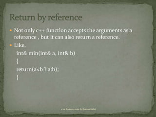 Functions in c++ | PPT