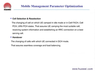 Smart Rno Huawei 3 g huawei-wcdma-rno-parameters-optimization | PPT