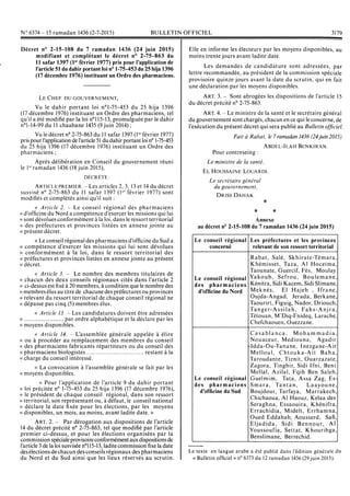 AEM Maroc Bulletin Officiel (BO 6374) version FR
