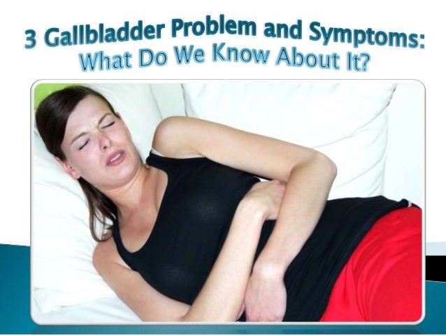 gallbladder issues symptoms
