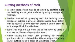 3 geological materials for construction | PPTX