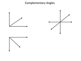 Complementary Angles
 
