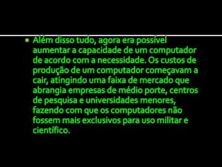 3ª geração dos computadores