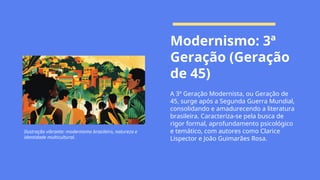 3 Geragao Modernista Geraçao de 45.ppt