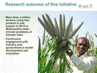 Getting farmers insured: progress and gaps