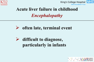 Acute Liver Failure in Children | PDF