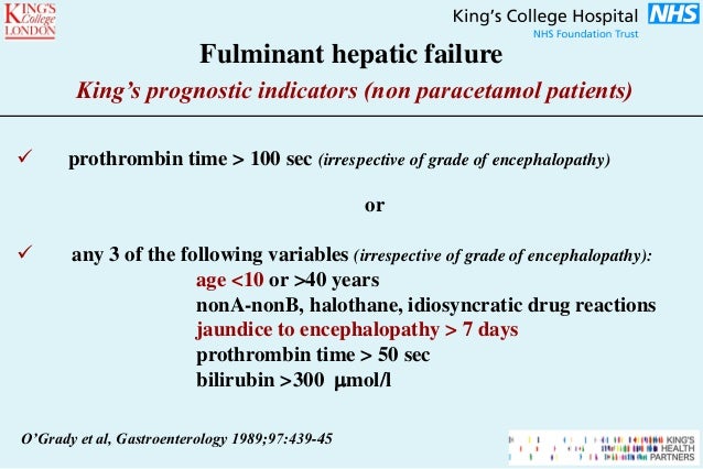 definition paracetamol in Liver Children Failure Acute