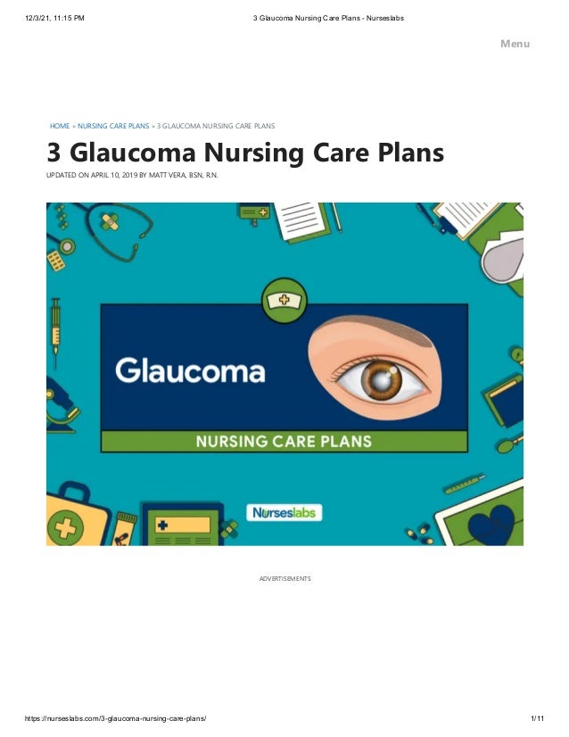 3 nursing care plans nurseslabs