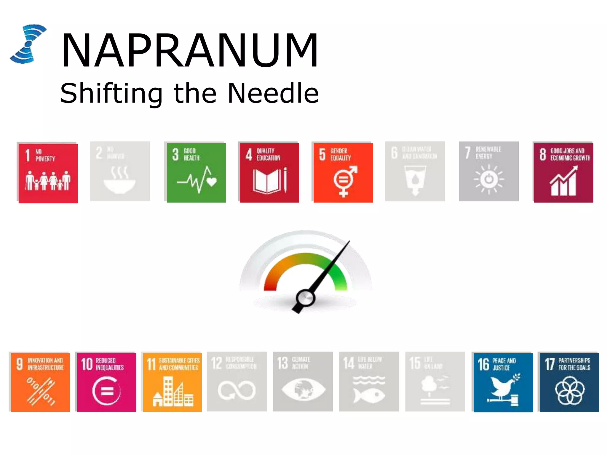 NAPRANUM
Shifting the Needle
 