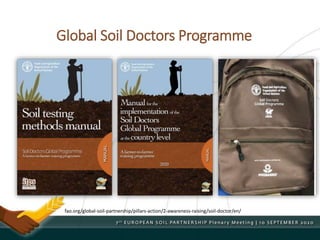 Global Soil Doctors Programme
fao.org/global-soil-partnership/pillars-action/2-awareness-raising/soil-doctor/en/
 