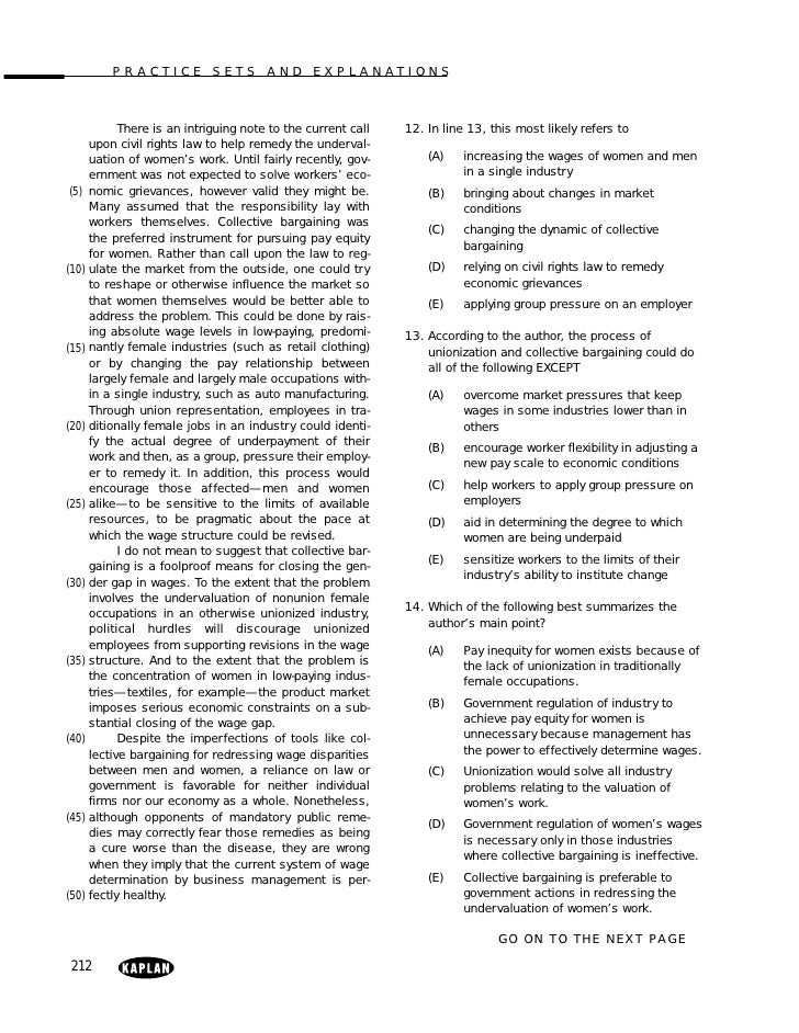 3 gmat reading comprehension practice sets 18 questions each