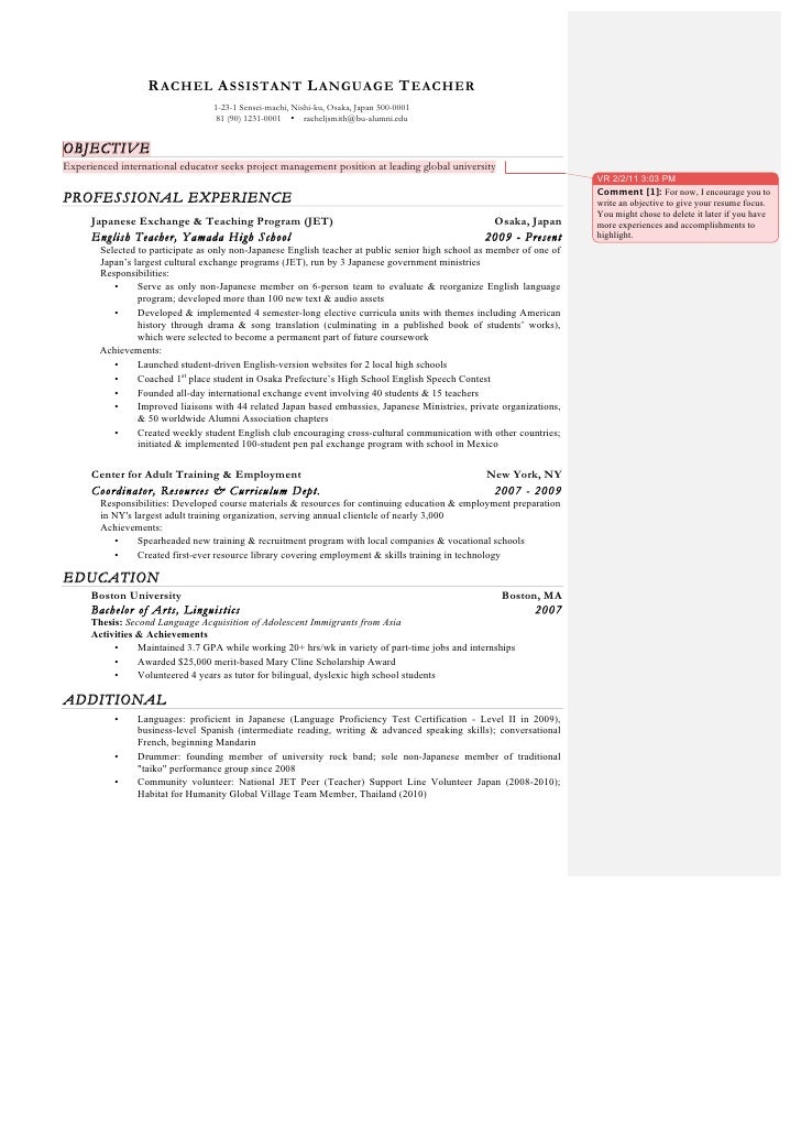 jet alt resume pdf