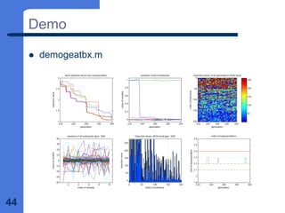 44
Demo
z demogeatbx.m
 