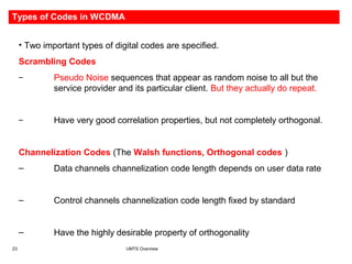 Standard Digital Codes 3G overview final | PPT