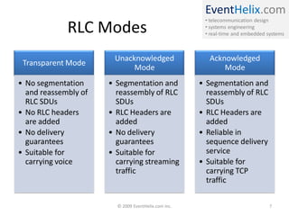 3GPP LTE RLC Layer | PDF