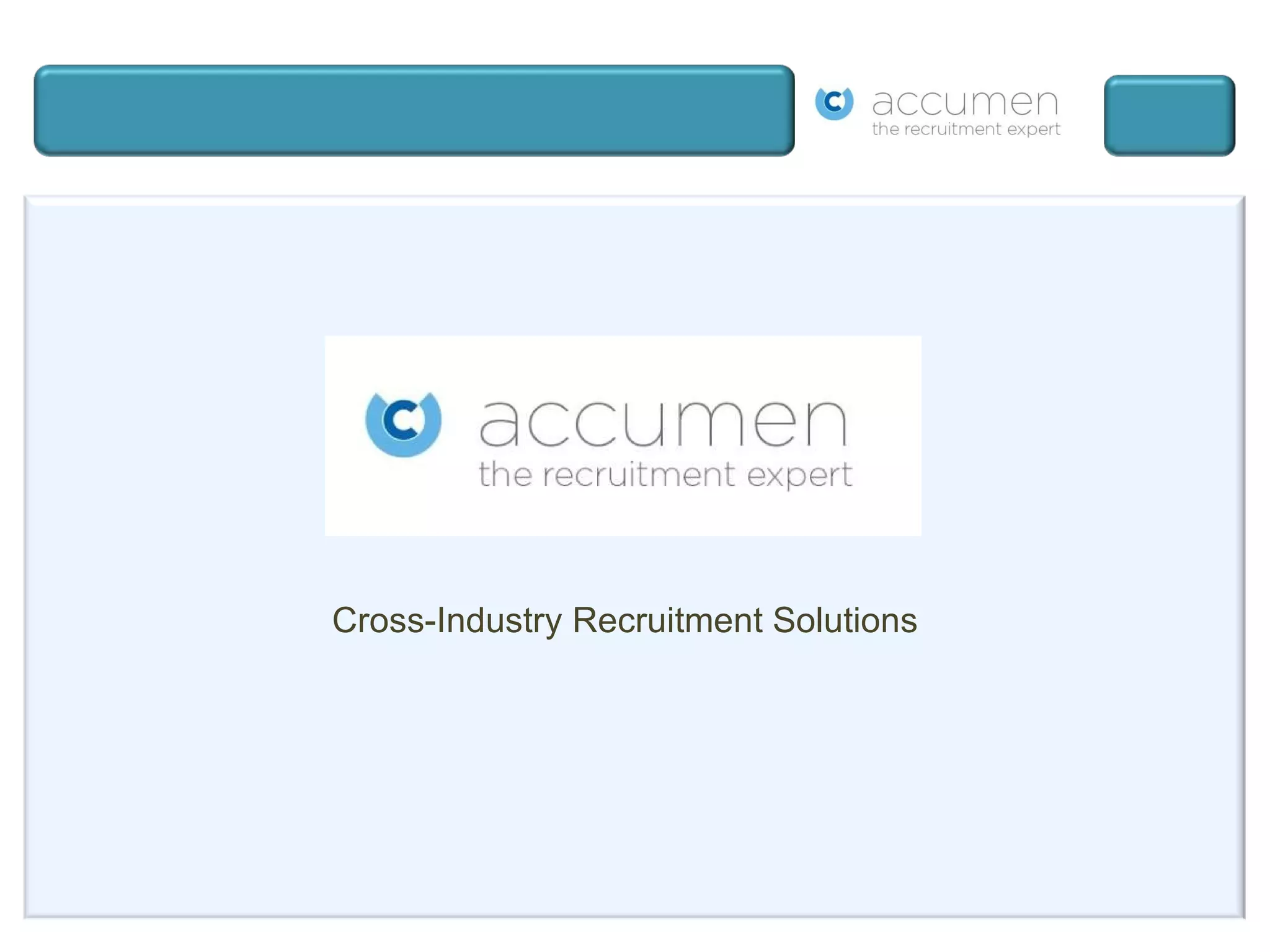 Cross-Industry Recruitment Solutions 