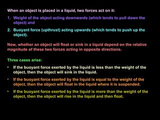 Object Less Acting Physics Class 9th Chapter 9 - Gravitation | PPT