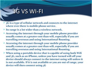 3g seminar | PPT