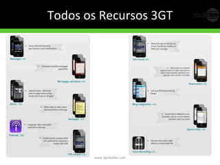 Todos	
  os	
  Recursos	
  3GT	
  
www.3globaltec.com	
  
 