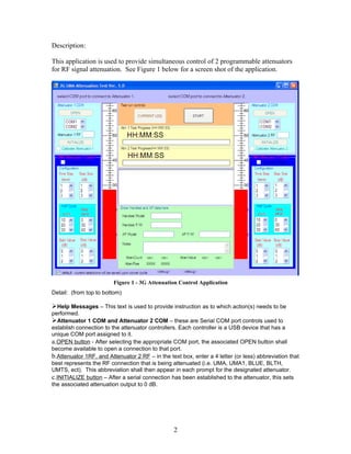 3 G Uma Attenuator Control User