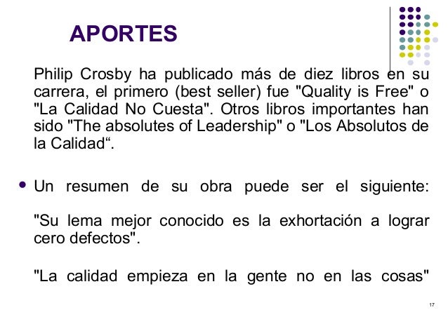 View Philip B Crosby Aportaciones Gif Mato