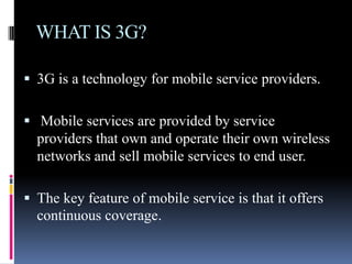 3 g vs wifi | PPTX