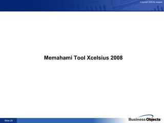 Memahami Tool Xcelsius 2008 