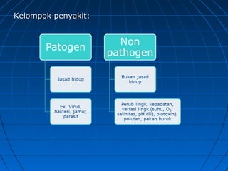 Kelompok penyakit:Kelompok penyakit:
 