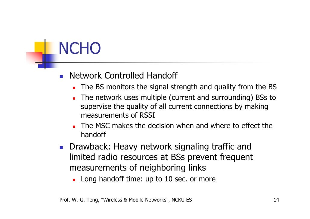 3 handoff management