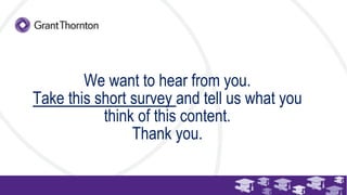 We want to hear from you.
Take this short survey and tell us what you
think of this content.
Thank you.
 