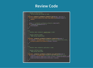 Review Code
 