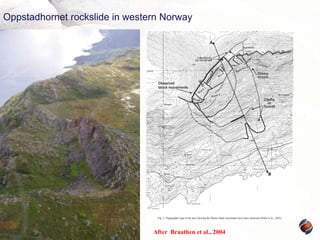 Oppstadhornet rockslide in western Norway

After Braathen et al., 2004

 