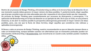 3 Herramientas del Design Thinking Ideación | PDF