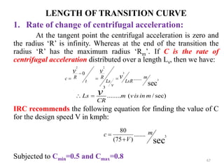 Irc Equation 3_Highway Engg HGD _e w SSD OSD horx tran verti curves.pdf