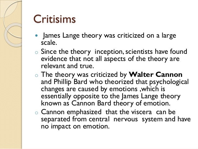 james lange theory