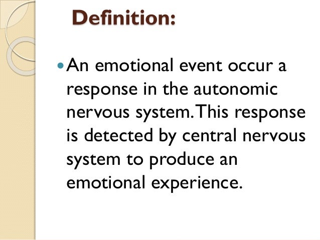 james lange theory