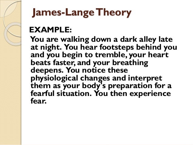 james lange theory