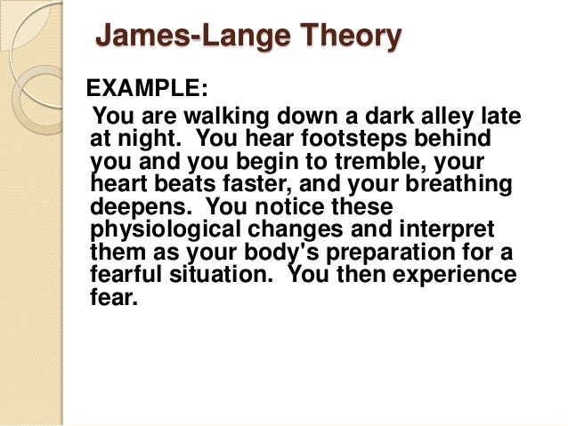james lange theory