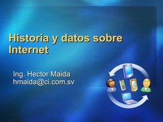Historia y datos sobre Internet Ing. Hector Maida [email_address] 
