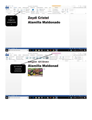 17.-
imágenes
prediseñada
s
18.-ficha de
comando
contextual
 