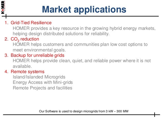 Download Homer Energy Software Conference