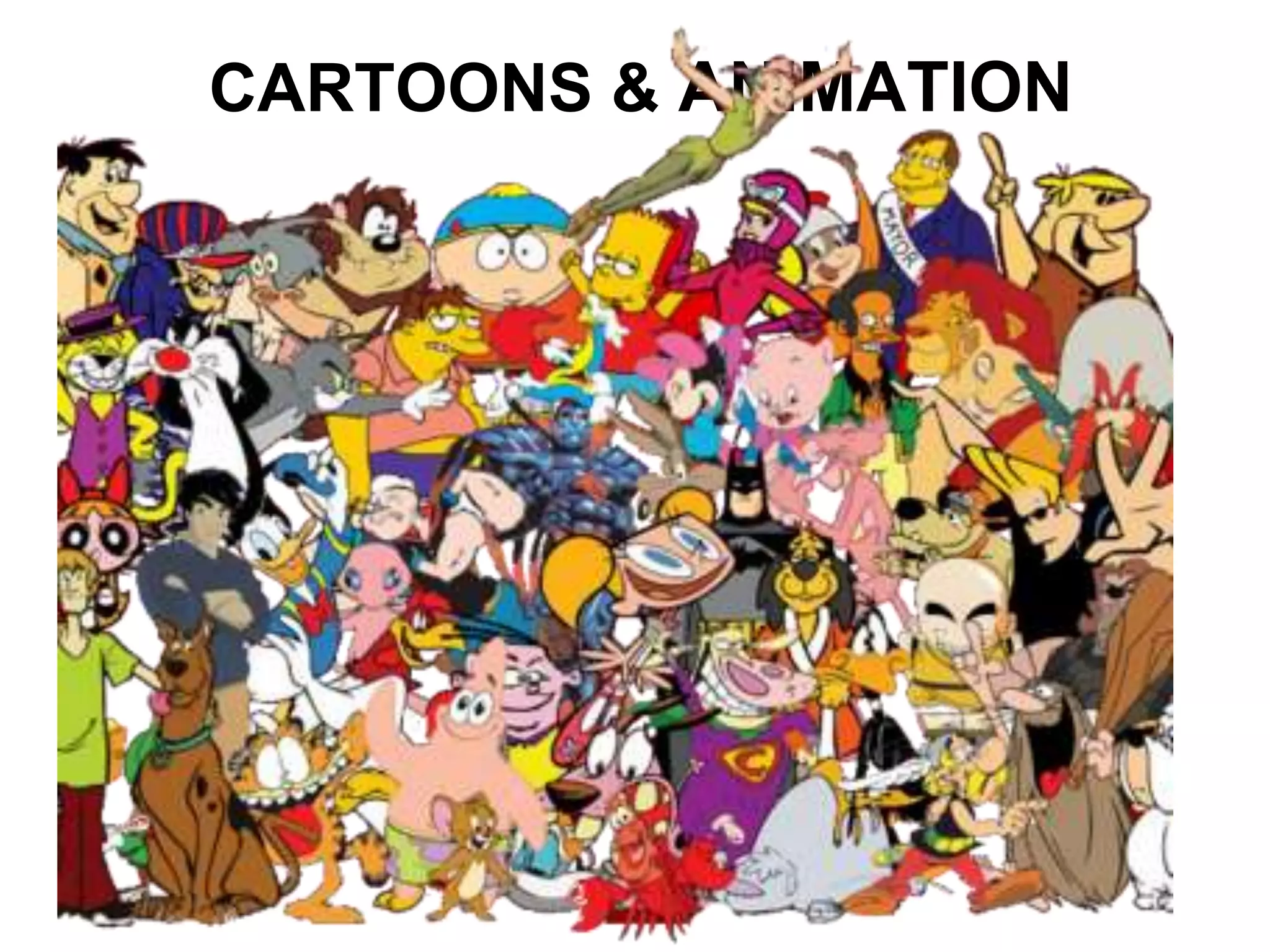 Cartoons and Animation | PPTX