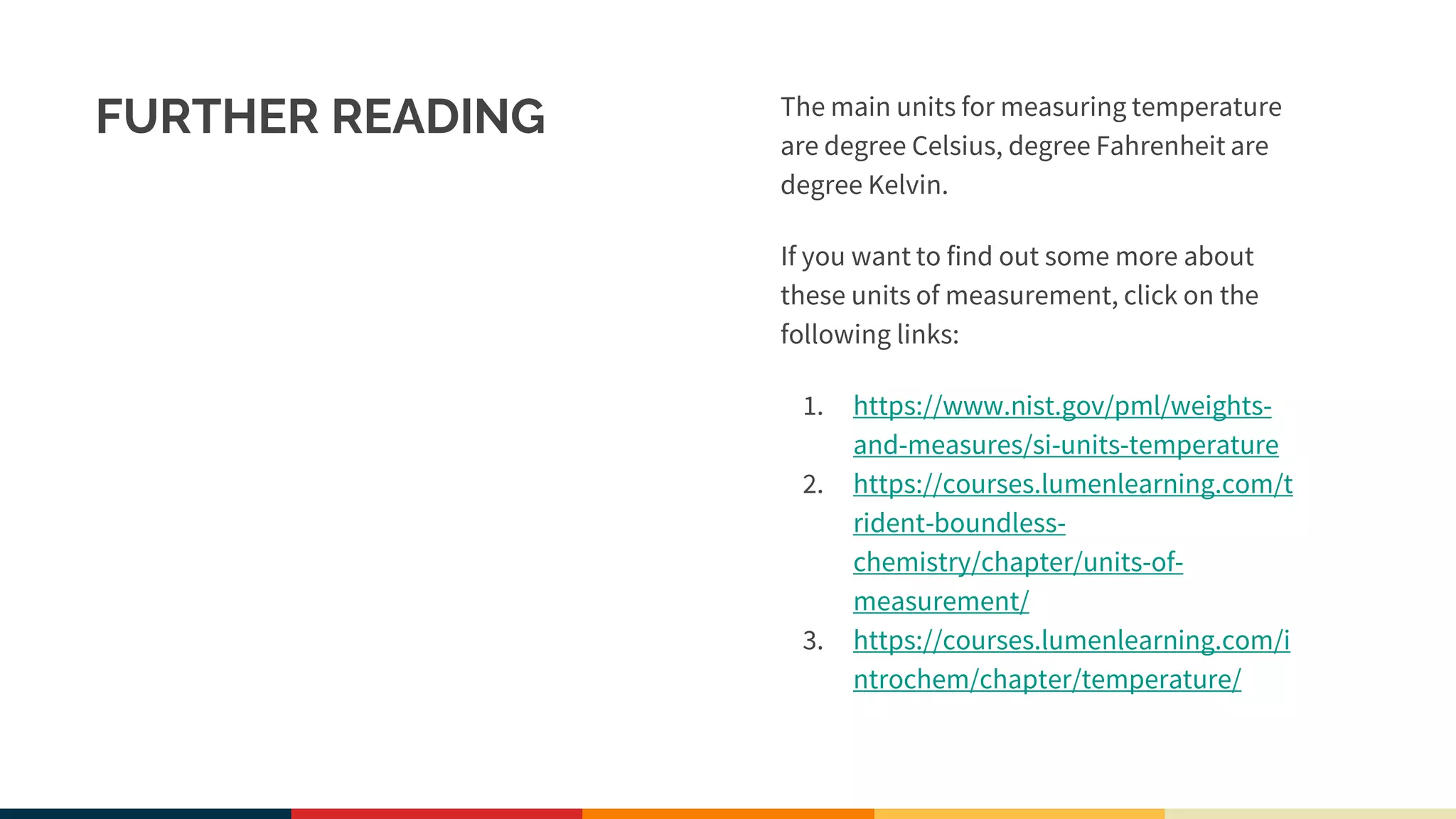 CSEC Science - Measuring Temperature