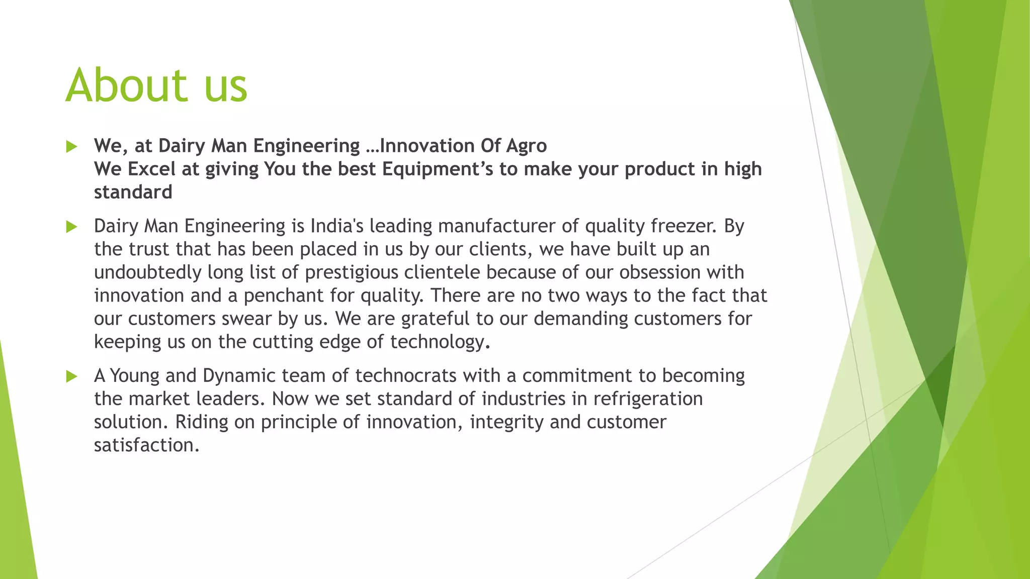 DAIRY MAN ENGINEERING