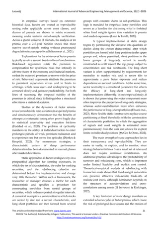 Comparative analysis of static and dynamic approaches to constructing ...