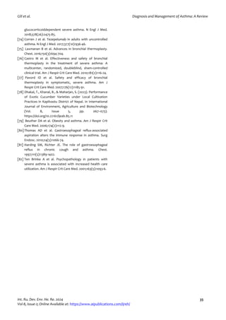 Diagnosis and Management of Asthma: A Review | PDF