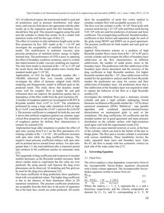 Analysis of vortex formation around a circular cylinder at low Reynolds ...
